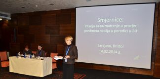Workshop: “Responses to Violence – Considerations for Domestic Violence Case Evaluation in BiH,” February 14, 2014, Sarajevo DSC 0137