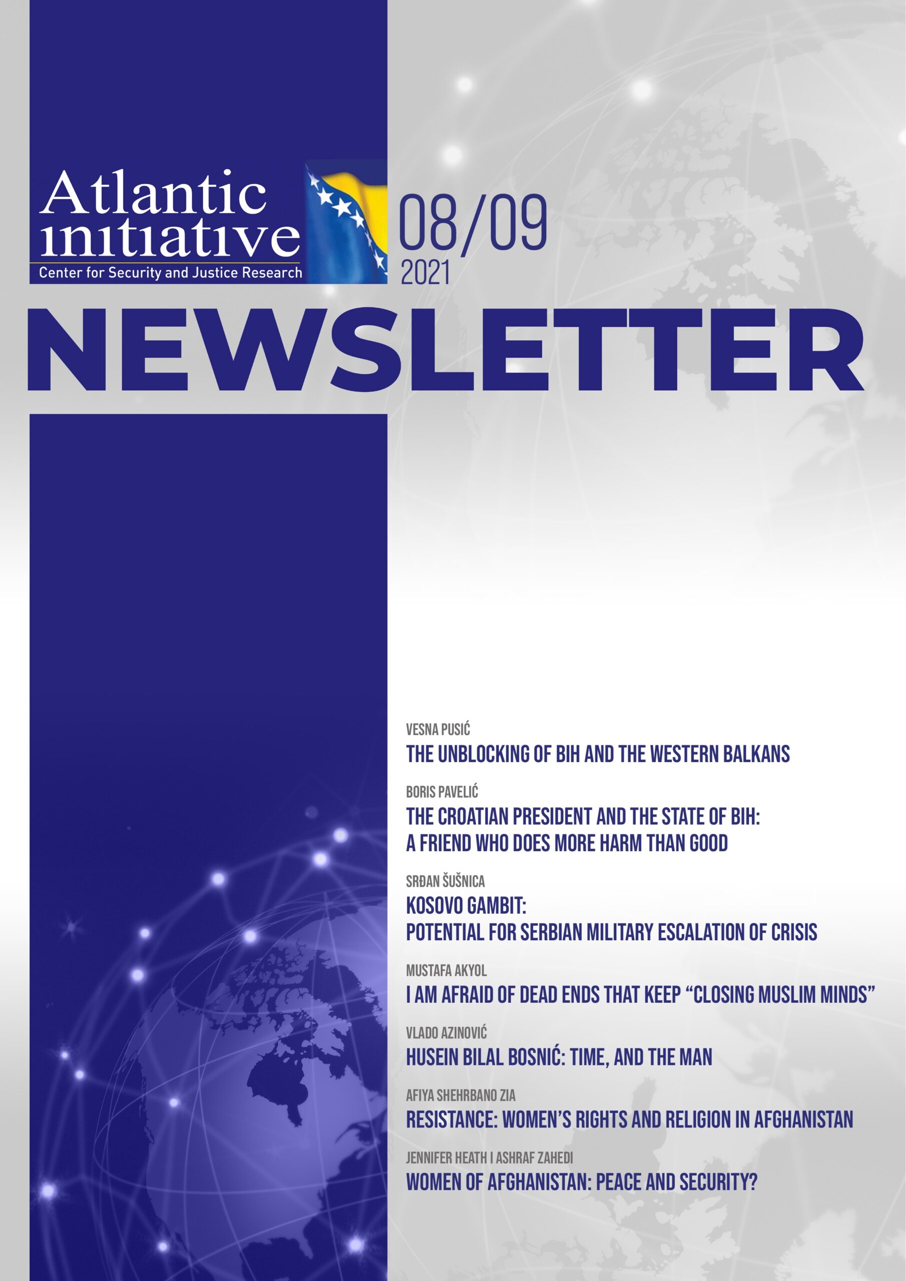 Newsletter 2021 – 8 i 9 E